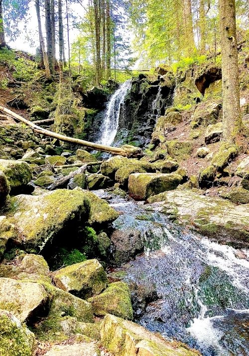 Windbergwasserfall im Schwarzwald