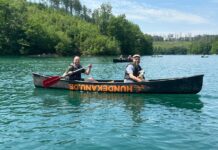 Kanu mit Hund: 8 Tipps für ein unvergessliches Abenteuer Hundekanu mit Team Urbanhiker Nick Wassong Jan und Asta